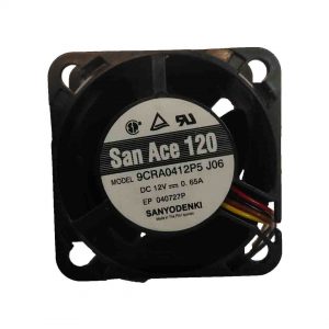 توربو جت فن ۱۲ ولت ۴ سانتی پهن ۶۵۰ میلی آمپر سانیو